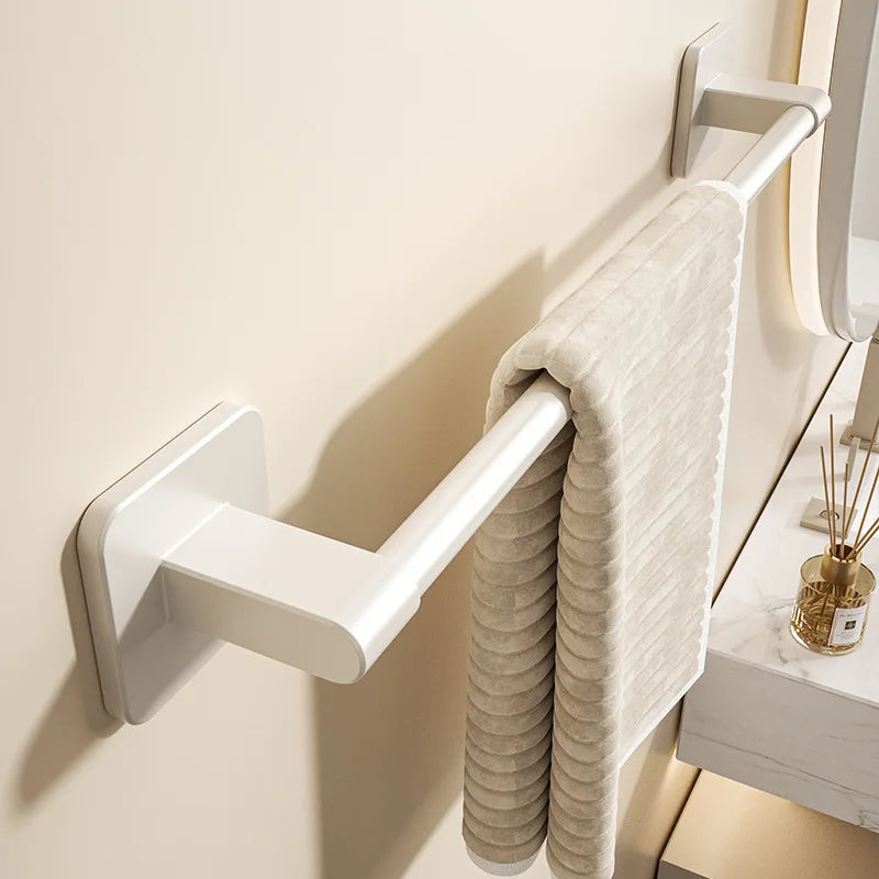 Self-adhesive home bathroom towel holder without drilling