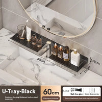 Bathroom storage shelf, washbasin shelf,