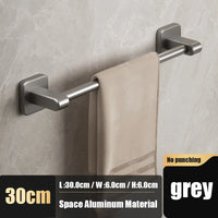 Self-adhesive home bathroom towel holder without drilling