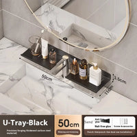 Bathroom storage shelf, washbasin shelf,