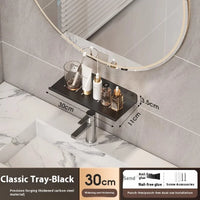 Bathroom storage shelf, washbasin shelf,