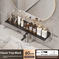 Bathroom storage shelf, washbasin shelf,
